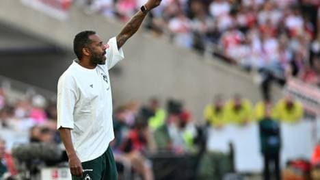 Daniel Thioune ist mit Werder auf dem richtigen Weg