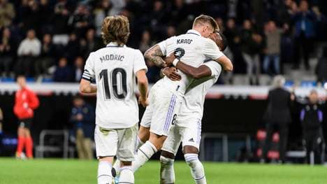 Toni Kroos traf für Real