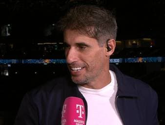 Bayern-Legende Javi Martínez spricht in der Halbzeit des WM-Spiels um Platz drei über seine besondere Leidenschaft für den Basketball.