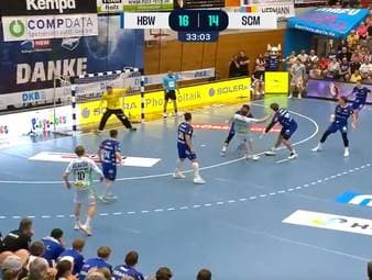 HBW Balingen-Weilstetten - SC Magdeburg im Video.