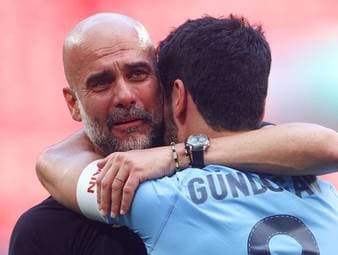 So emotional verabschiedet sich Guadiola von City