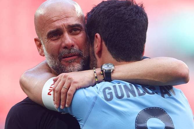So emotional verabschiedet sich Guadiola von City