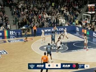 Spiel Highlights zu MLP Academics Heidelberg - BMA365 Bamberg Baskets