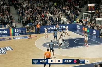 Spiel Highlights zu MLP Academics Heidelberg - BMA365 Bamberg Baskets