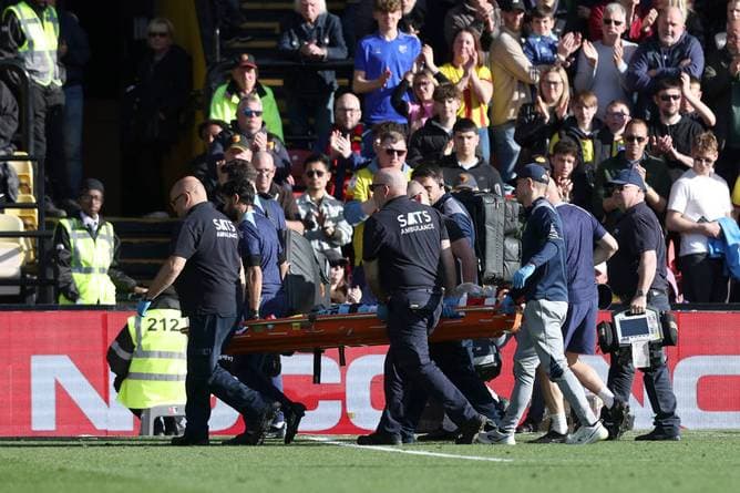 Große Sorge in England nach Kopftreffer