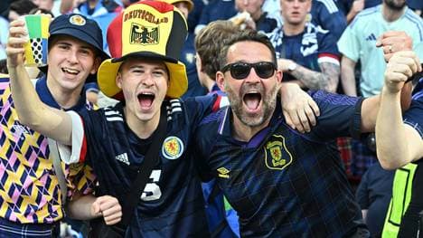 Die "Tartan Army" sorgte in Deutschland für Aufsehen