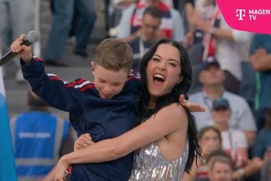 Hier macht Pop-Queen Katy Perry die US-Fans heiß