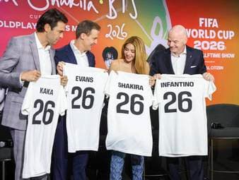 WM-Stars tanzen zu Shakiras Hit "Dai Dai"