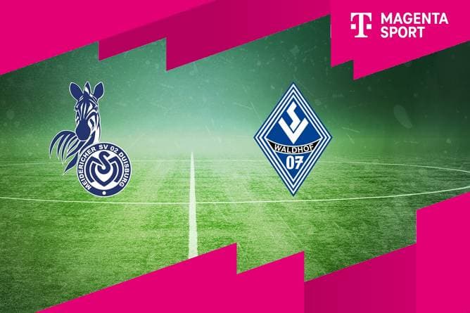 MSV Duisburg - SV Waldhof Mannheim (Highlights)