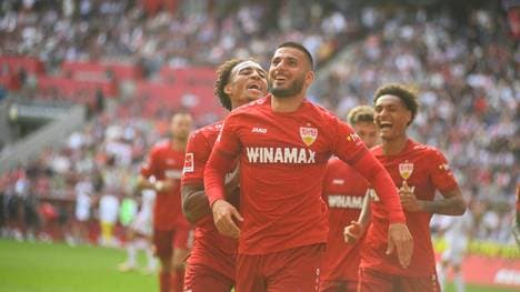 Deniz Undav entschied mit seinen zwei Toren das Spiel gegen den 1. FC Köln