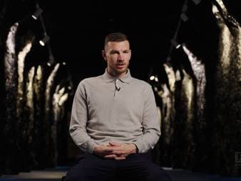 Edin Dzeko spricht über seine Gedanken beim Wechsel und die Bedeutung von Schalke 04.  