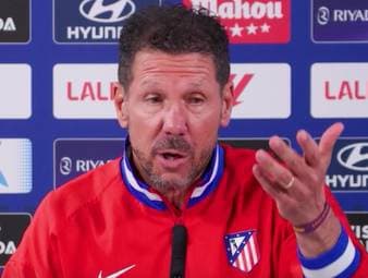 Nach der Finalniederlage im Elfmeterschießen der Copa del Rey gegen Real Sociedad blickt Diego Simeone nach vorne. Der Atlético-Trainer hakt die verpasste Titelchance vor dem Arsenal-Duell ab.