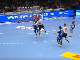 Die Highlights der Partie ThSV Eisenach - SG Flensburg-Handewitt aus der Handball-Bundesliga im Video.