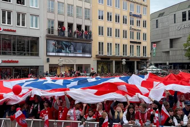 Frecher Streich auf Bayerns Meisterfeier