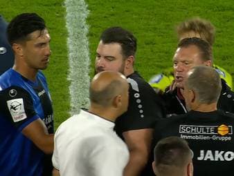 Plötzlich geraten die Trainer aneinander!