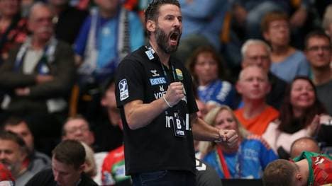 Viel Grund für Jubel: SCM-Trainer Bennet Wiegert