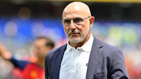 Spaniens Coach Luis de la Fuente 