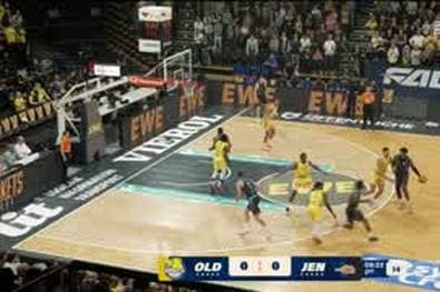 Spiel Highlights zu EWE Baskets Oldenburg - Science City Jena