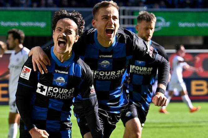 Torspektakel! Paderborn gewinnt Ostwestfalen-Duell