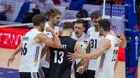Deutschlands Volleyball-Männer haben ein verrücktes Spiel absolviert