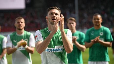 Verlässt Fürth nach 238 Pflichtspielen: Branimir Hrgota