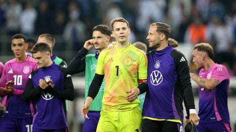 Oliver Baumann (r.) und Manuel Neuer im DFB-Dress