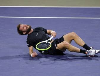 Kuriose Szenen um Tennis-Rüpel
