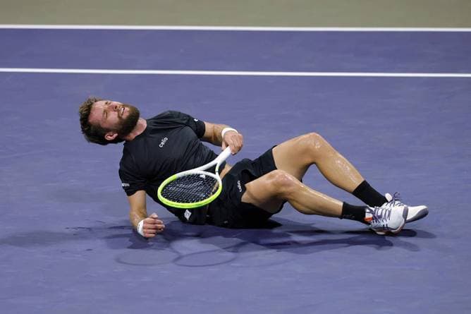 Kuriose Szenen um Tennis-Rüpel