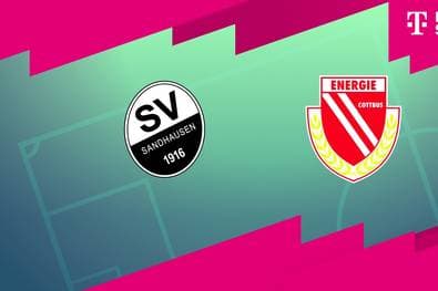SV Sandhausen - Energie Cottbus (Highlights)