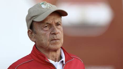 Benins Nationaltrainer Gernot Rohr