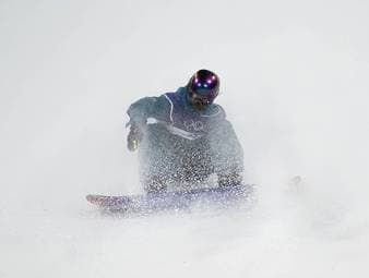 Snowboarder müssen umplanen