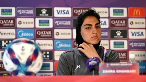 Irans Kapitänin: Zahra Ghanbari