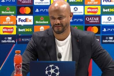 Ist Bayern der Favorit gegen Arsenal, Herr Kompany?