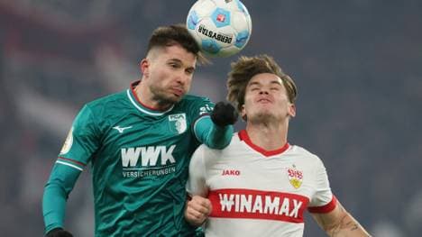 Elvis Rexhbecaj (l.) geht nach Wolfsburg