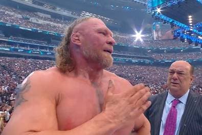 Hammer bei WrestleMania! Lesnar tritt nach Niederlage ab