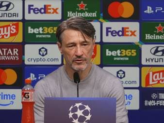 Niko Kovac äußert sich nach dem CL-Spiel zum Karetsas-Vorfall und verrät, was er in der Halbzeit seinen Spielern mitgeteilt hat. 