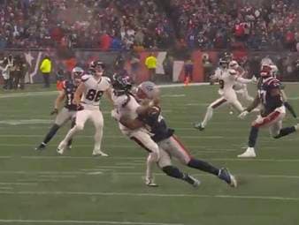 Zum ersten Mal seit der Ära Tom Brady stehen die New England Patriots im AFC Championship Game der NFL-Playoffs. Texans-Quarterback C.J. Stroud durchlebt hingegen einen Horrortag.