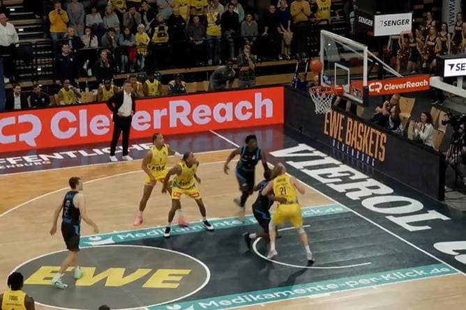 EWE Baskets Oldenburg - Science City Jena