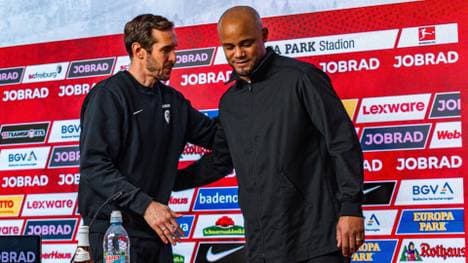 Vincent Kompany (r.) mit Julian Schuster