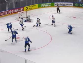 Das slowenische Nationalteam hat bei der Eishockey-WM 2026 in der Schweiz mit einem 5:1-Sieg im direkten Duell gegen den Abstieg mit Italien den Klassenerhalt gefeiert.