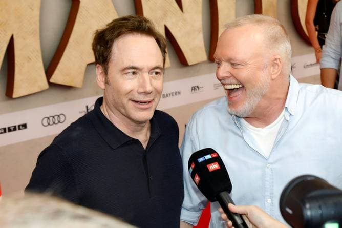 Raab und Herbig kommentieren Deutschland-Spiel