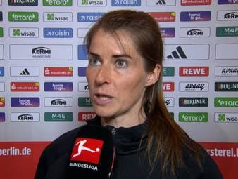 Trotz der Niederlage lobt Trainerin Marie-Louise Eta den Fokus ihrer Mannschaft, nachdem der 1. FC Union Berlin in der vergangenen Woche im Mittelpunkt stand.