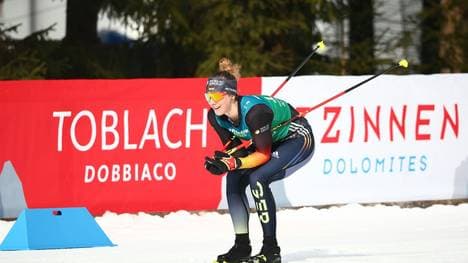 Kathrin Marchand in der Abfahrt