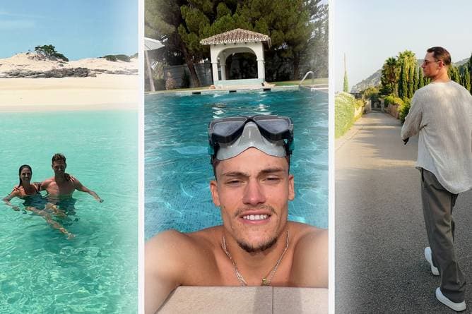 So luxuriös genießen die DFB-Stars ihre Urlaubszeit