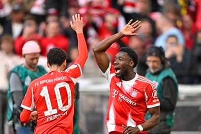 Musiala sendet frohe Botschaft