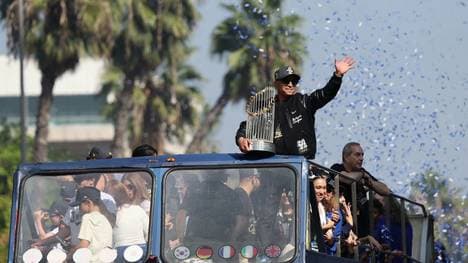Die LA Dodgers lassen sich feiern