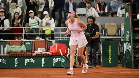 Mirra Andreeva steht bei den French Open im Finale 