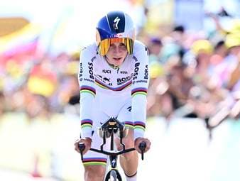Evenepoel siegt - und leidet mit Lipowitz