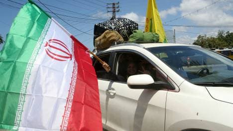 Die aktuelle Flagge des Iran