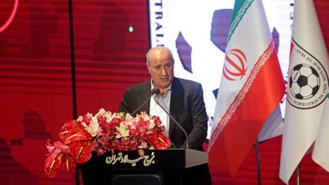 Irans Verbandschef Mehdi Taj 